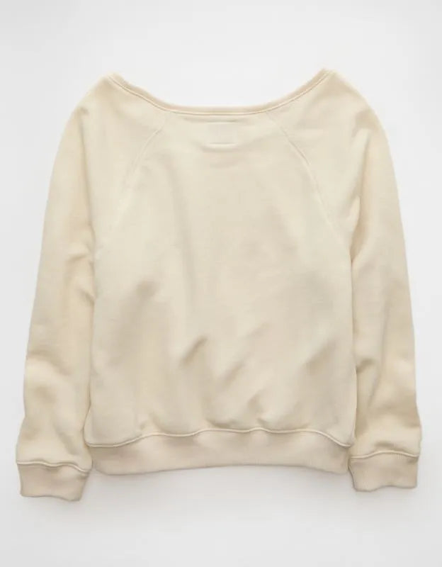 AE LSU Tigers Graphic Off The Shoulder Sweatshirt