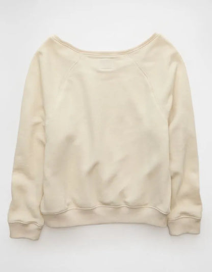 AE LSU Tigers Graphic Off The Shoulder Sweatshirt