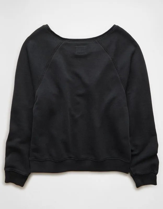 AE USC Trojans Graphic Off The Shoulder Sweatshirt