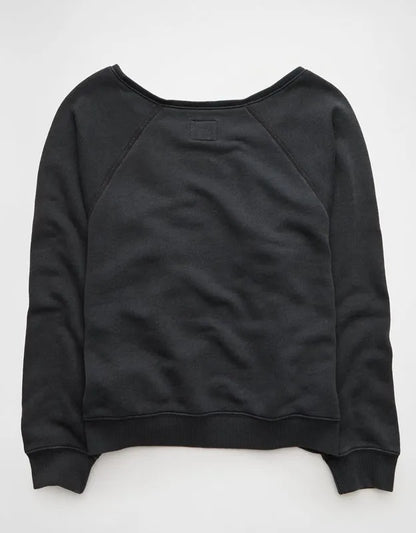 AE Texas Longhorns Graphic Off The Shoulder Sweatshirt