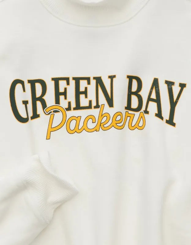 NFL Green Bay Packers Everyday Luxe Mock Neck Sweatshirt