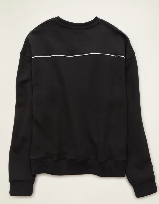 AE Georgia Bulldogs V-Neck Graphic Sweatshirt