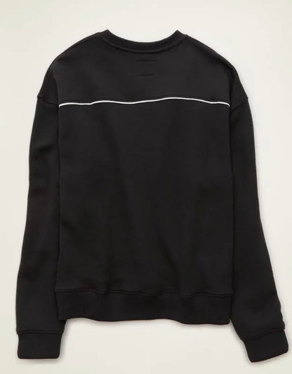 AE Georgia Bulldogs V-Neck Graphic Sweatshirt