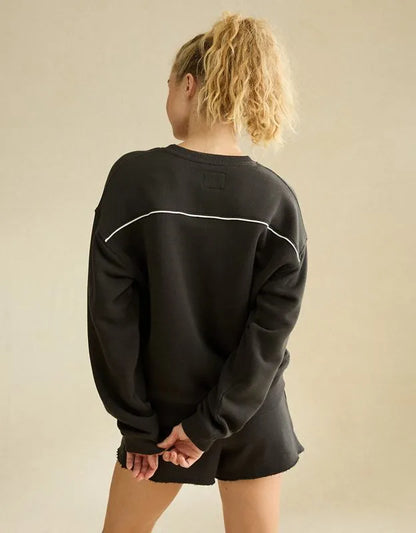 AE Georgia Bulldogs V-Neck Graphic Sweatshirt