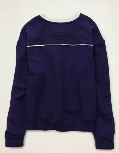 AE Penn State V-Neck Graphic Sweatshirt