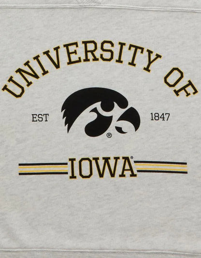 AE Iowa Hawkeyes V-Neck Graphic Sweatshirt