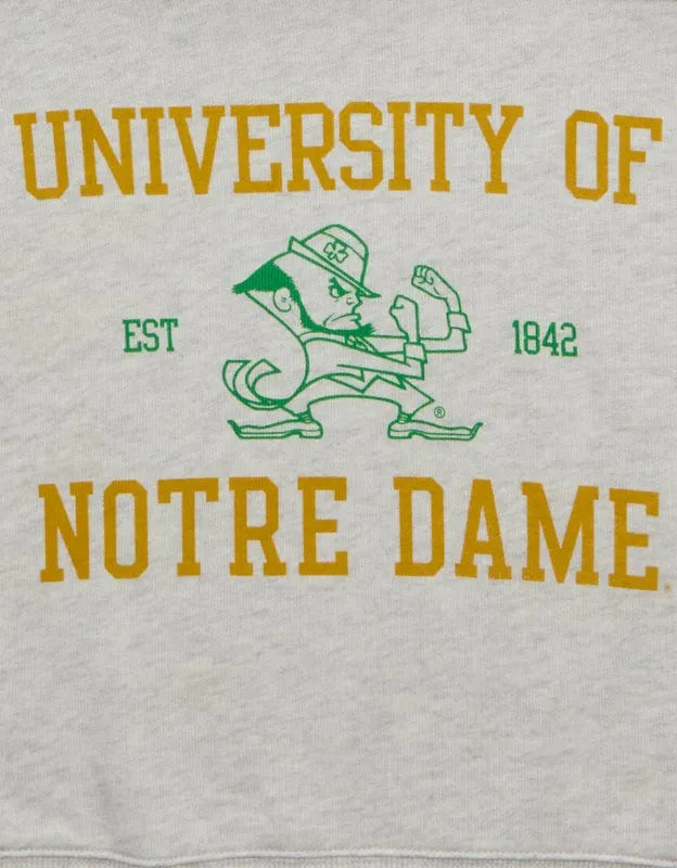 AE Notre Dame V-Neck Graphic Sweatshirt