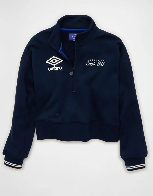 AE x Umbro Quarter Zip Sweatshirt