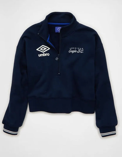 AE x Umbro Quarter Zip Sweatshirt