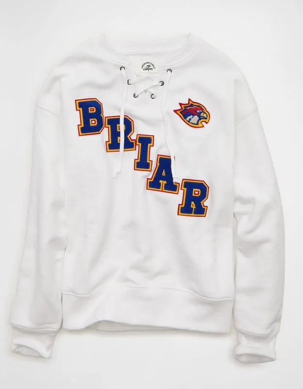 AE | Off Campus Lace-Up Sweatshirt