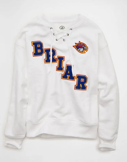 AE | Off Campus Lace-Up Sweatshirt