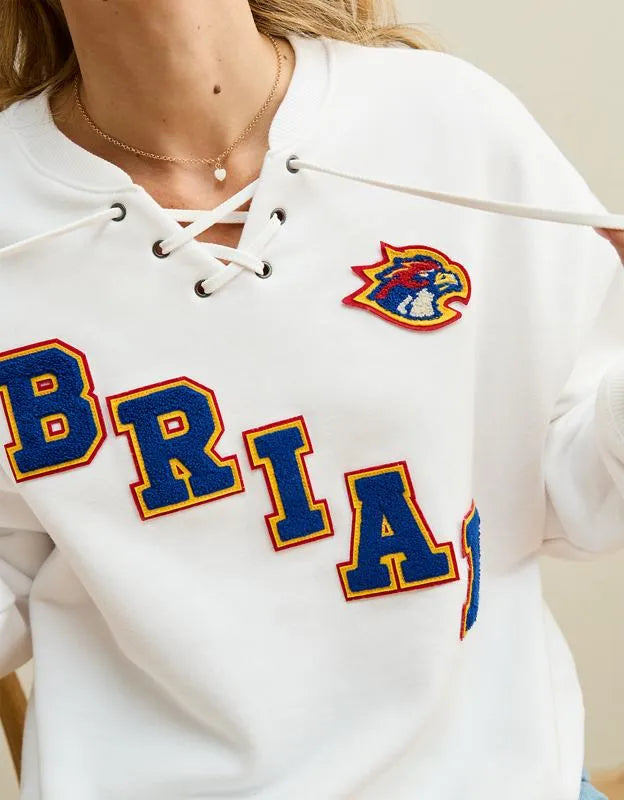 AE | Off Campus Lace-Up Sweatshirt