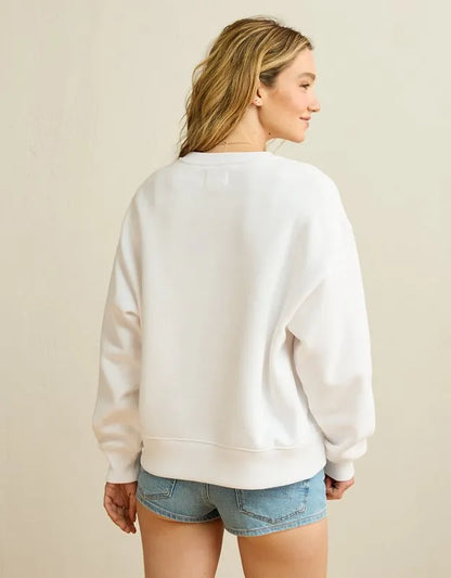 AE | Off Campus Lace-Up Sweatshirt