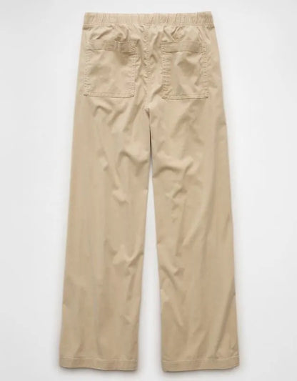 AE Mid-Rise Wide-Leg Pull-On Pant