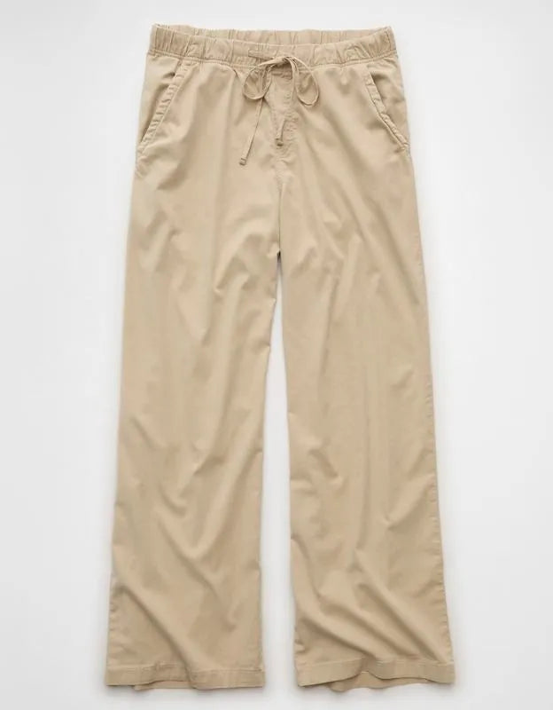 AE Mid-Rise Wide-Leg Pull-On Pant