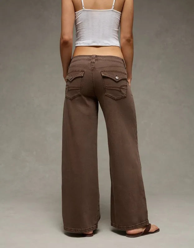 AE Low-Rise Ultra Wide-Leg Pant