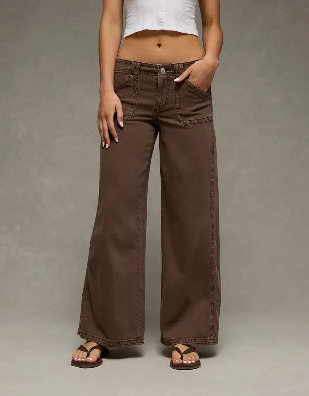 AE Low-Rise Ultra Wide-Leg Pant