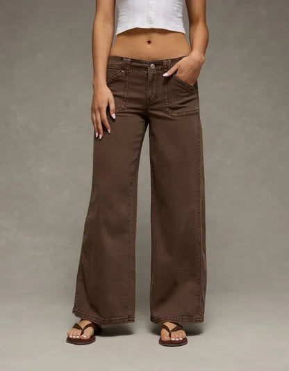 AE Low-Rise Ultra Wide-Leg Pant