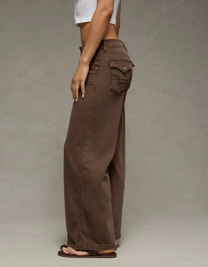 AE Low-Rise Ultra Wide-Leg Pant