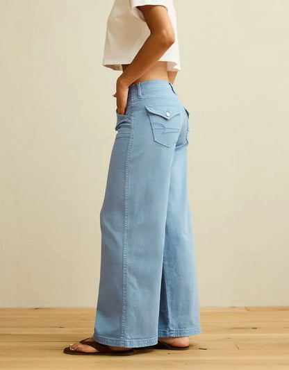 AE Low-Rise Ultra Wide-Leg Pant