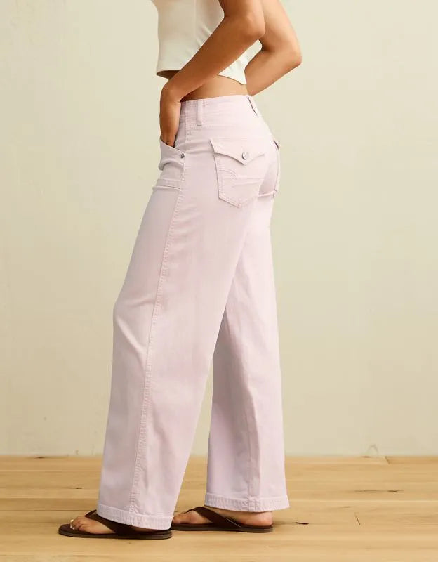 AE Low-Rise Ultra Wide-Leg Pant