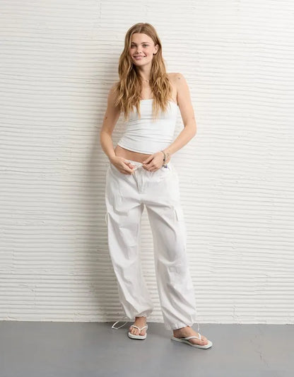 AE Low-Rise Baggy Cargo Parachute Pant