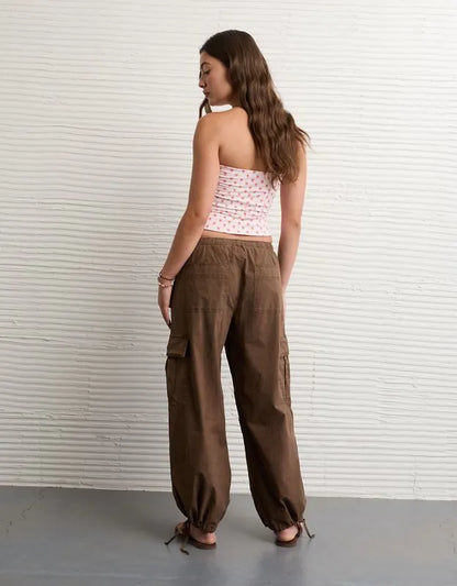 AE Low-Rise Baggy Cargo Parachute Pant