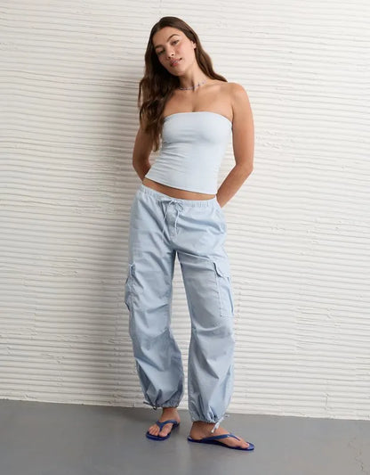 AE Low-Rise Baggy Cargo Parachute Pant