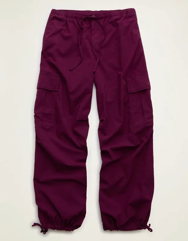AE Low-Rise Baggy Cargo Parachute Pant