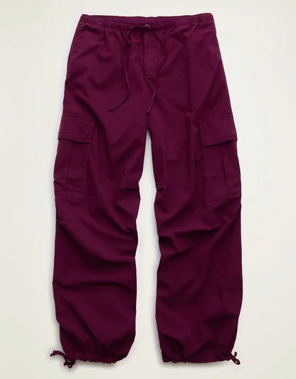 AE Low-Rise Baggy Cargo Parachute Pant