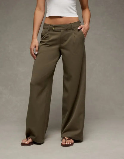 AE Low-Rise Ultra Wide-Leg Trouser