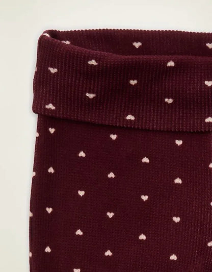 AE Luxe Plush Waffle Foldover Flare Pant