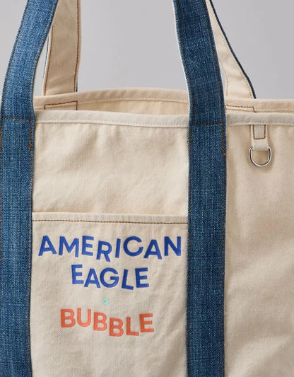 AE x Bubble Canvas Tote Bag
