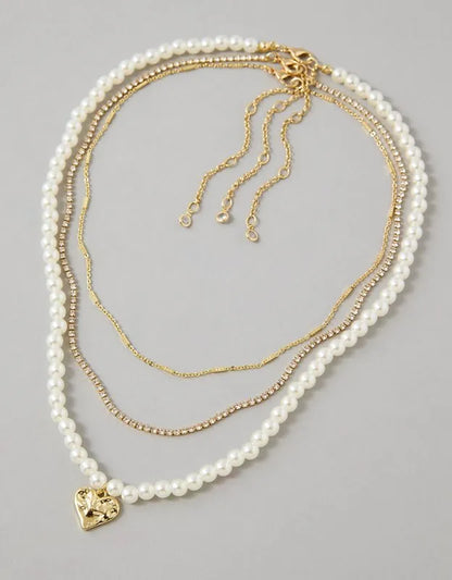 AE Pearl & Gold Necklace