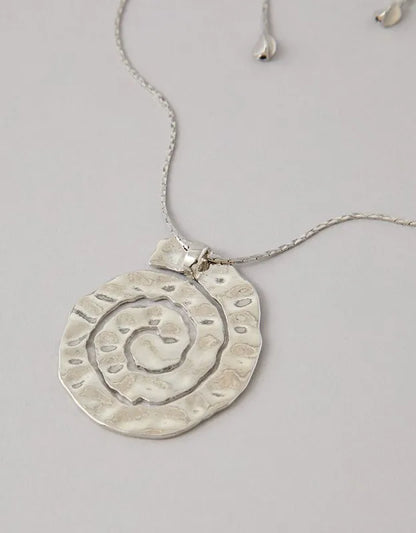 AE Swirl Pendant Necklace