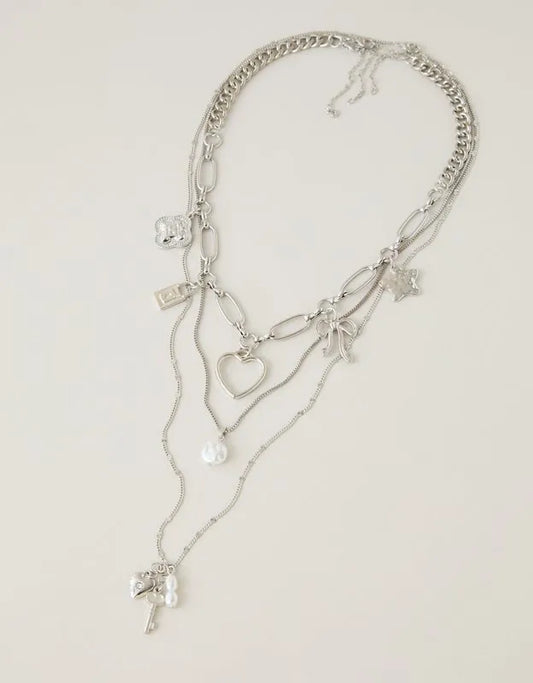 AEO Charm Necklace 3-Pack