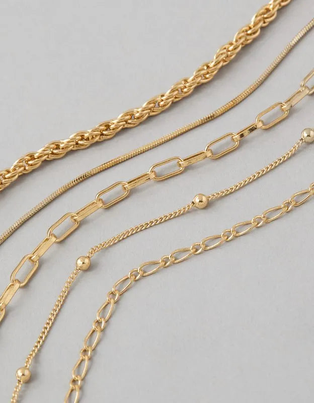 AE Chain Bracelet 5-Pack