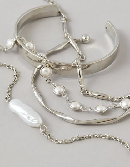 AE Chain & Cuff Bracelet 5-Pack