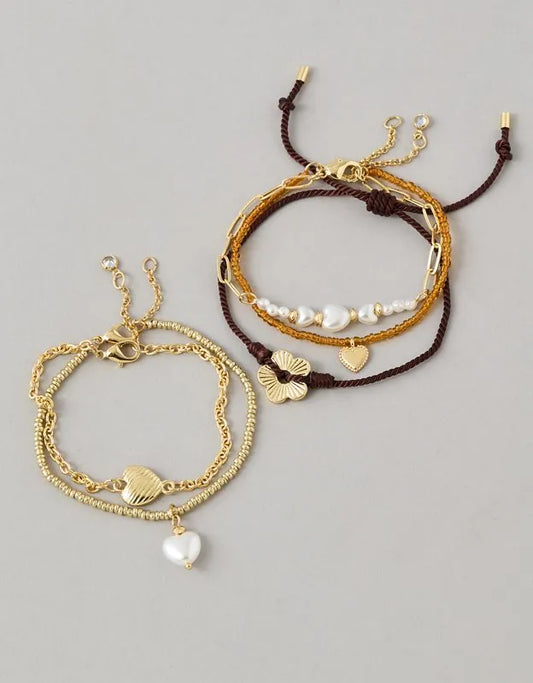 AE Charm Bracelets 5-Pack