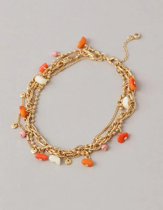 AE Coral Anklet