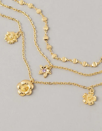 AE Floral Anklet 3-Pack
