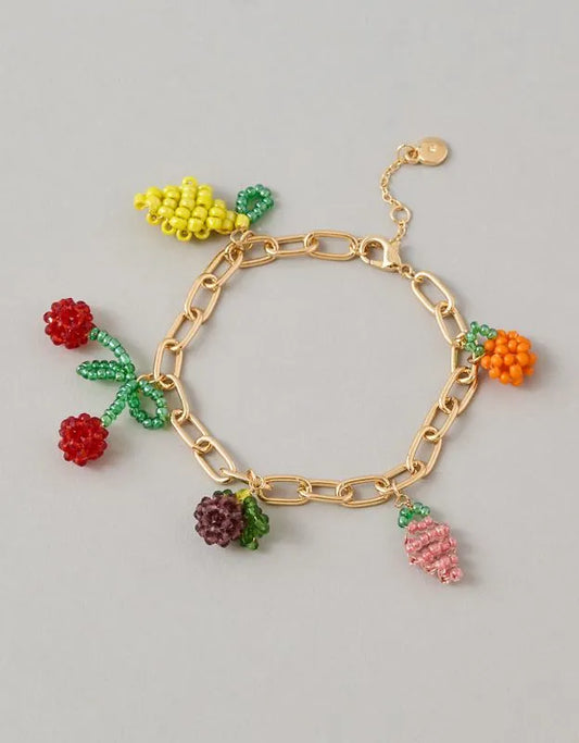 AE Beaded Fruit Bracelet