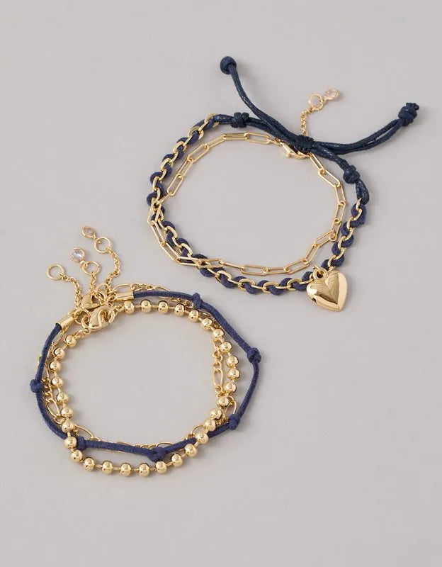 AE Assorted Chain Bracelet 5-Pack