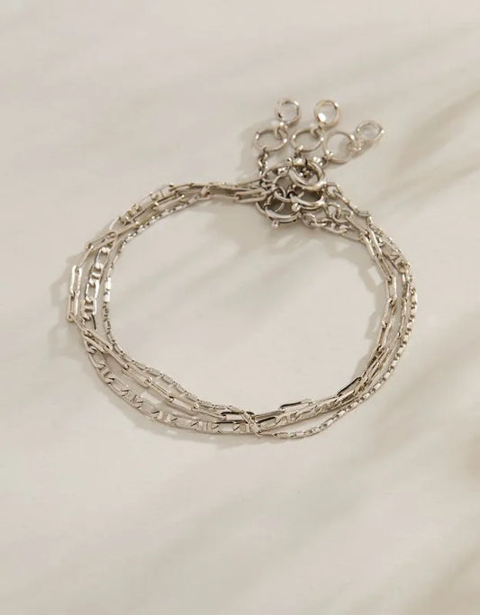 AE Keepers Collection Platinum Plated Bracelet 3-Pack
