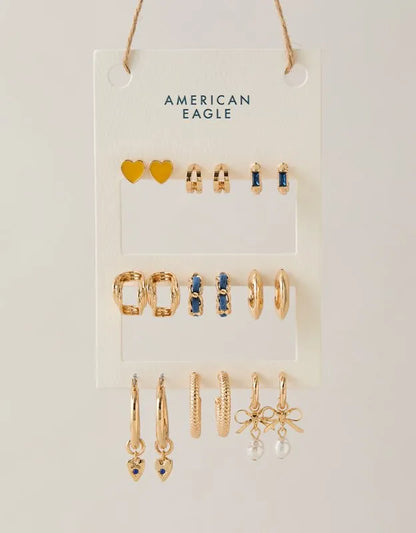 AEO Preppy Earring 9-Pack