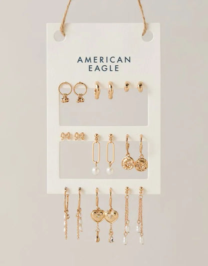 AEO Dangly Earring 9-Pack