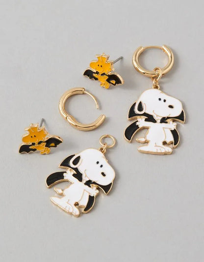 AEO Halloween Snoopy Earrings 2-Pack