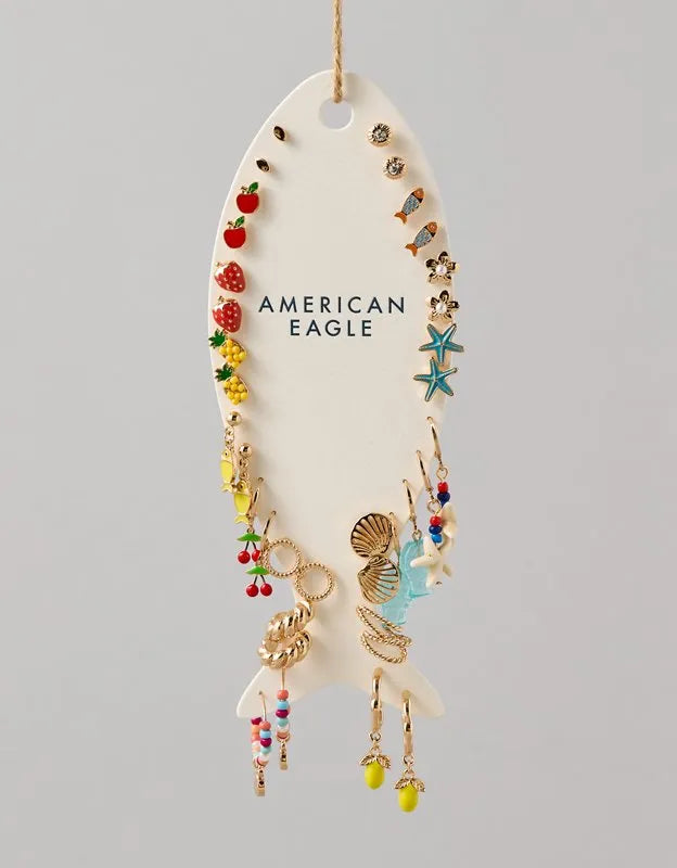 AE Fruit & Shell Earring 18-Pack