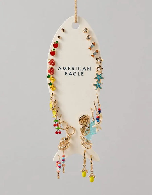 AE Fruit & Shell Earring 18-Pack