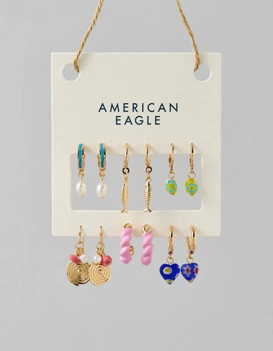AE Assorted Earrings 6-Pack